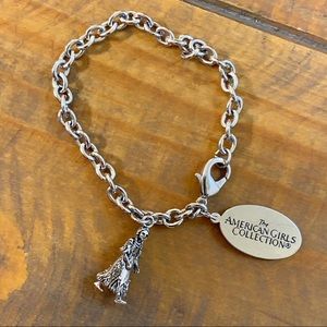 The American Girl Silver Tone Kaya Charm Bracelet